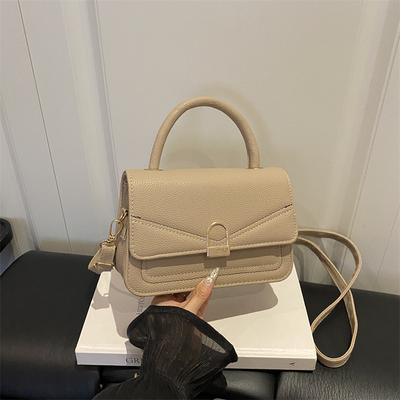 Leisure Fashion Shoulder Bag, Hand-held, Crossbody, Small Square Bag