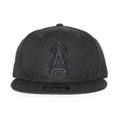 New Era Los Angeles Angels of Anaheim MLB Basic Snapback (Blackout) [Imported] - Shohei Ohtani's Team