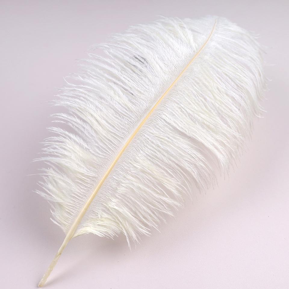 10Pcs 30-35cm Ostrich Feathers for Crafts Wedding Decoration 12-14" Handicraft Accessories Table Centerpieces Carnival Plumas
