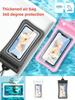 Waterproof Phone Bag with Airbag Technology Protect Your Phone During Water Activities with Sealed Touch Screen and Hanging Rope