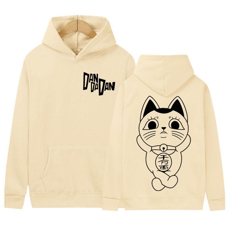 Anime Dandadan Okarun Dan Da Dan Graficzna Bluza z Kapturem Męska Damska Luźna Oversize Bluza z Kapturem Sweter Moda Wysoka Jakość Polarowe Bluzy z Kapturem