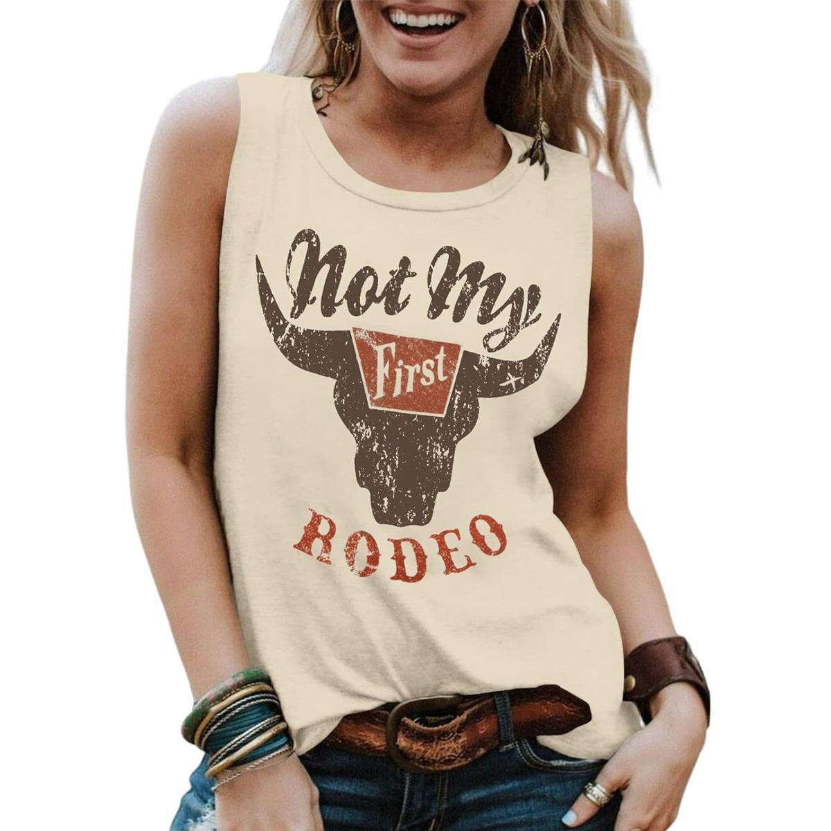 

IHUASU женский весенне-летний повседневный пуловер с круглым вырезом, жилет в западном стиле, джинсовый свободный топ без рукавов с цветочным принтом, женский XXL