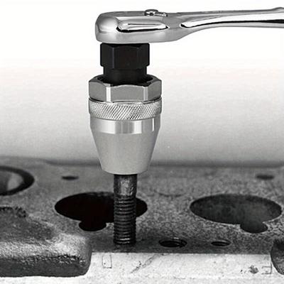 Screw Bolt Removal Tool 3/8inch Damaged Bolt Stud Extractor Used with Impact/Ratchet Wrench for Rust Painted Damaged Waste Bolts