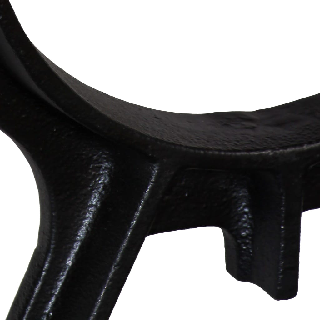 Bench Legs 2 pcs O Frame Cast Iron