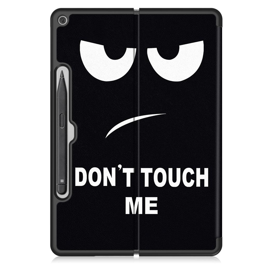 Custodia per Tablet per Microsoft Surface Pro 12 Custodia per Tablet Pieghevole a Tripla Piegatura con Supporto, Copertina a Portafoglio Multi-Angolo