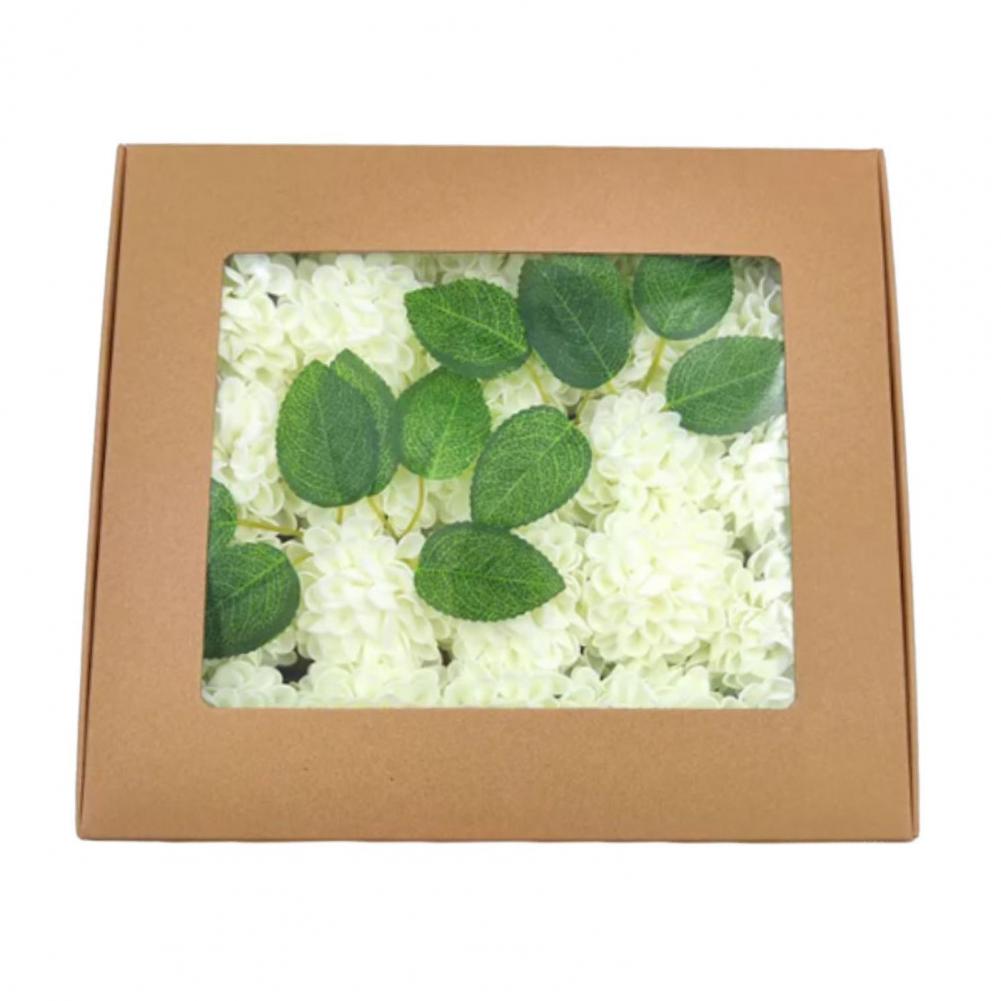 Simulated Hydrangea Flowers Realistic Artificial Hydrangeas for Diy Wedding Bouquets Party Decor Long Stem Fake for Floral