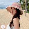 Hepburn Straw Hat Sunshade Sunscreen Seaside Beach Hat Women'S Spring And Summer Big Edge Sun Hat Ins Wind Wide Brim Big Brim