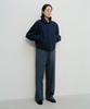 Beullaengkeulumumeon Washed Roll-Up Pants_Blue