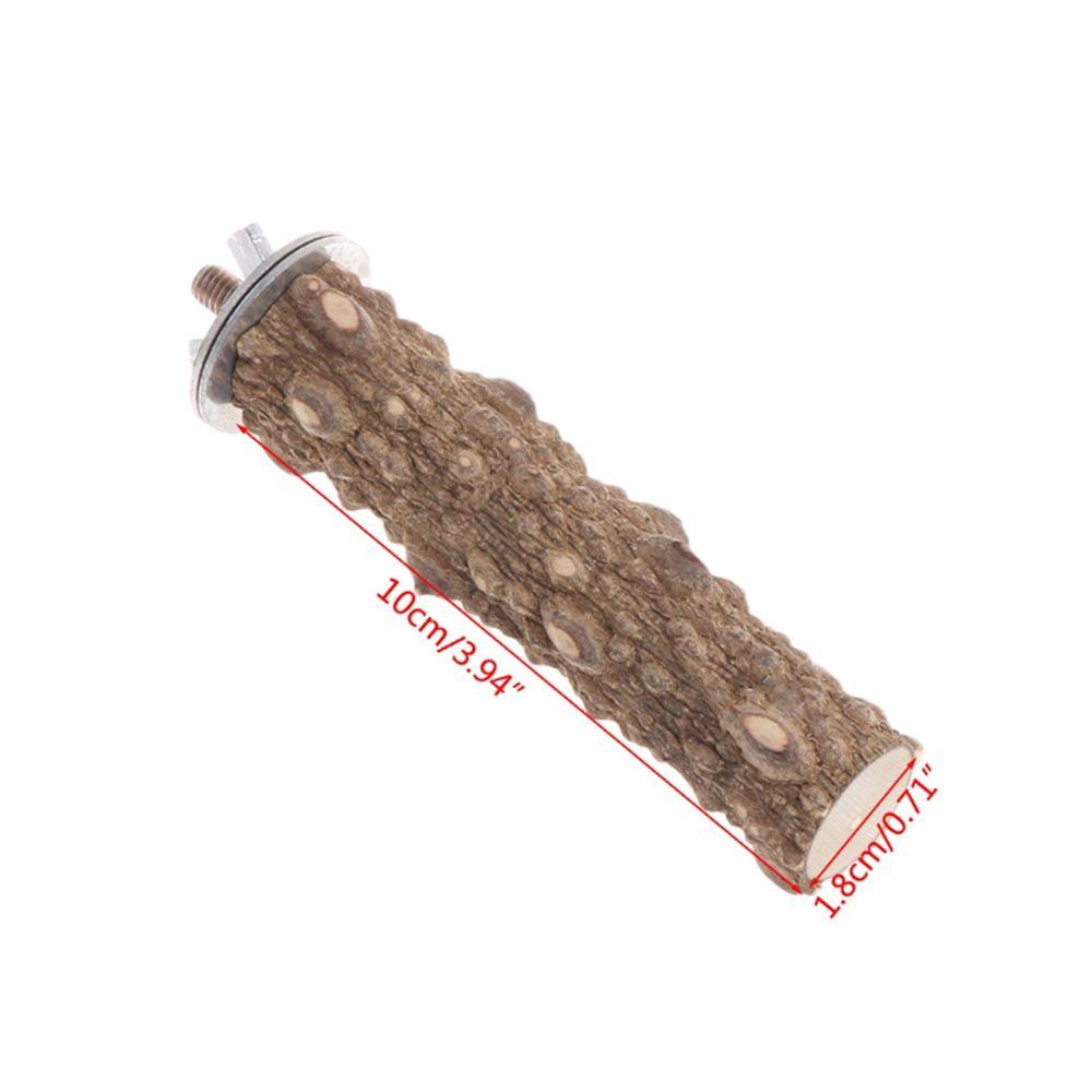 Grinding Perches Bird Teeth Grinding Bird Stand Holder Hamster Branch Pet Toy Bird Cage Accessories