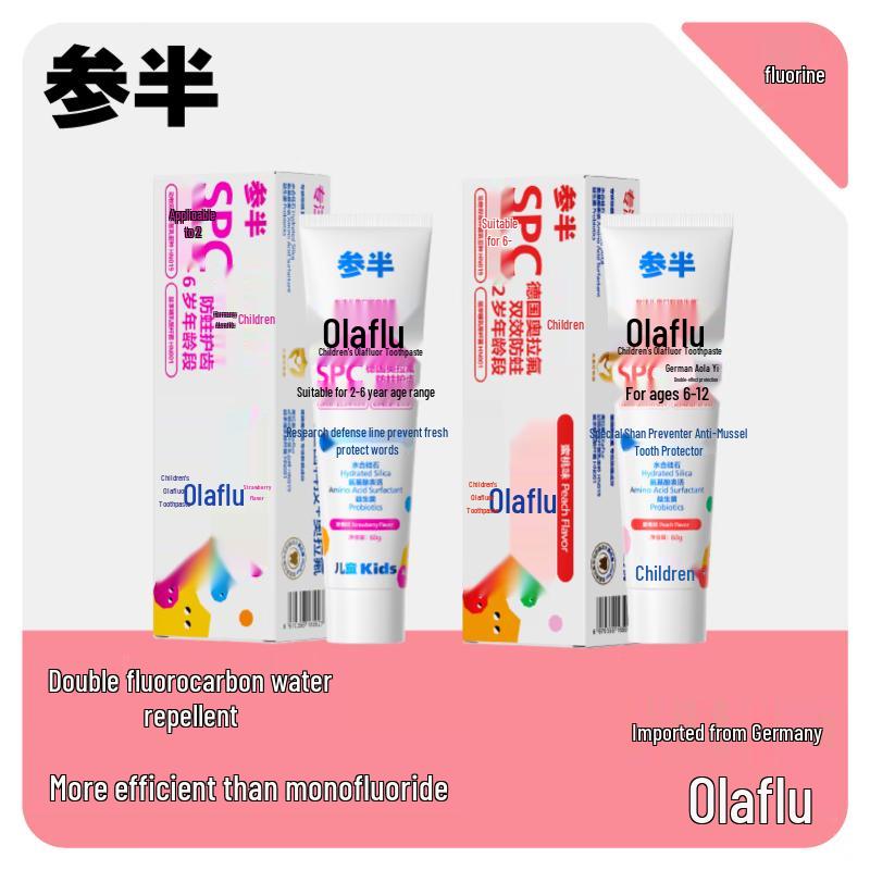 Canban Kids Peach Olaflur Toothpaste