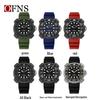 OFNS Quartz Luminous Silicone Strap Waterproof Sports Watch - Unisex Trendy & Simple Design