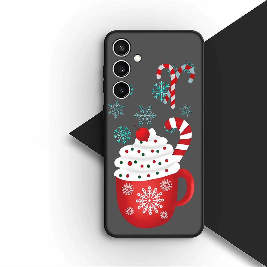 Cover for OPPO A80 A18 A16 A40 A17 A15 A38 A78 A79 A54 A57 A12 A60 5G 4G Casing Phone Case Christmas OK But First Coffee Book