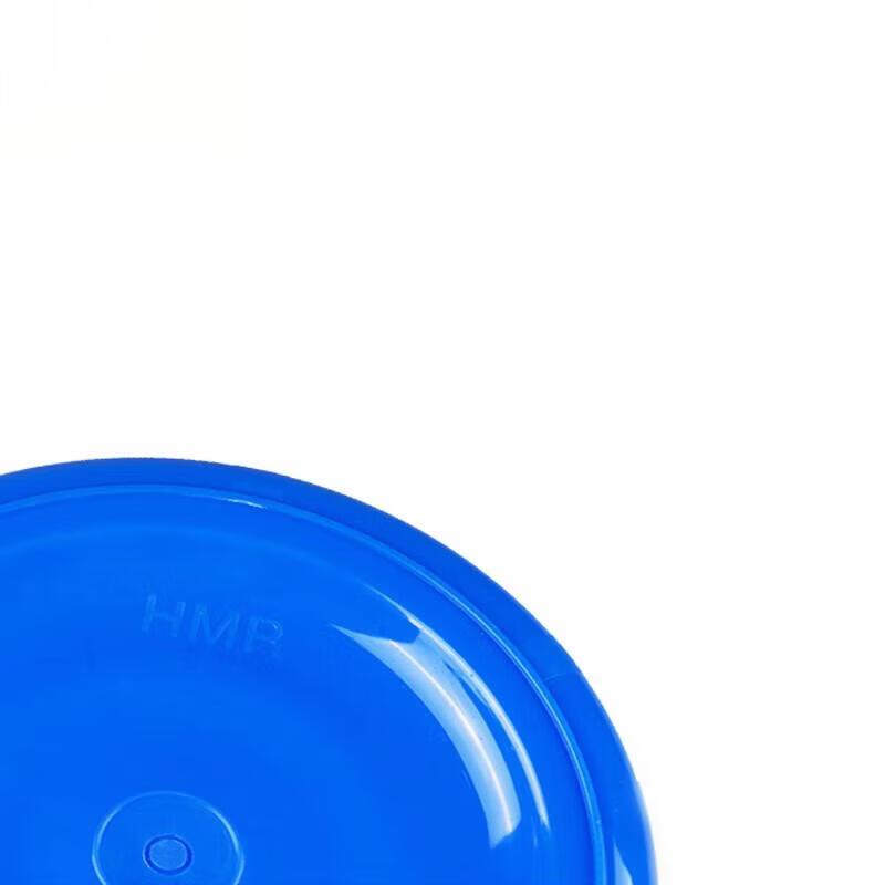 100L White Thickened Plastic Storage Bucket with Lid