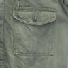 US AIR FORCE 50s Vintage Black Tag Cattle Jacket L Sage Green Field Men's Used