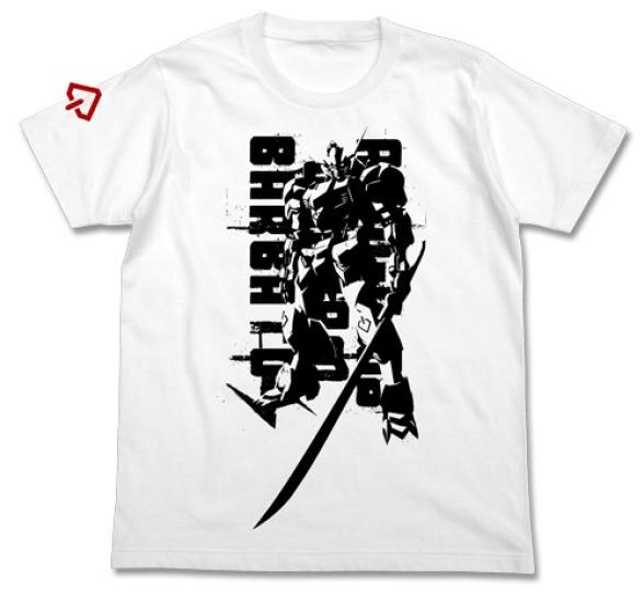 COSPA Mobile Suit Gundam: Iron-Blooded Orphans Gundam Barbatos T-Shirt, White, Size L