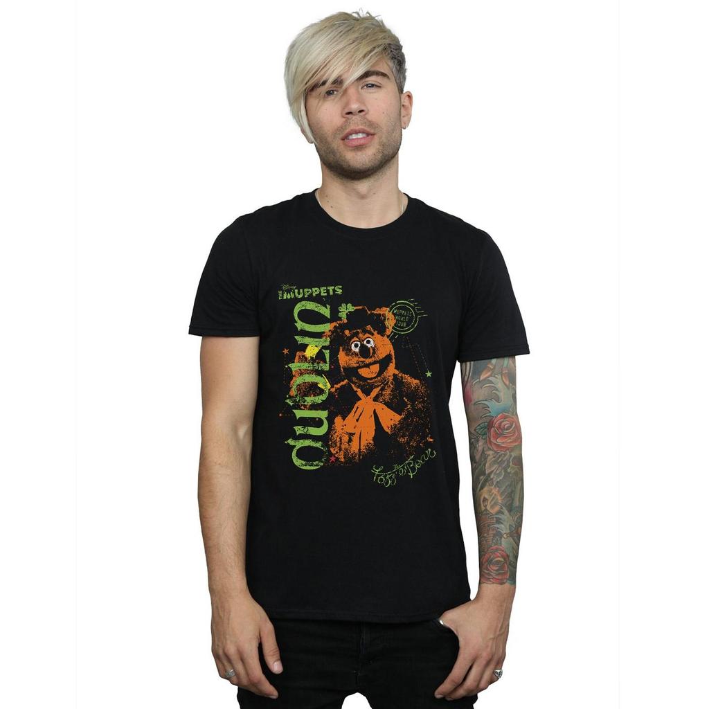 Disney Mens The Muppets Fozzie Bear In Dublin T-Shirt