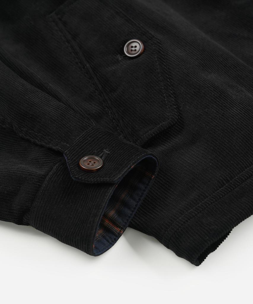 FRIZMWORKS Corduroy Buddy Harrington Jacket _ Black