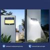 468LED Solar Motion Sensor Lights 3 Modes IP65 Waterproof COB Outdoor Wall Lights Patio Yard Garage Garden Solar Light Outdoor