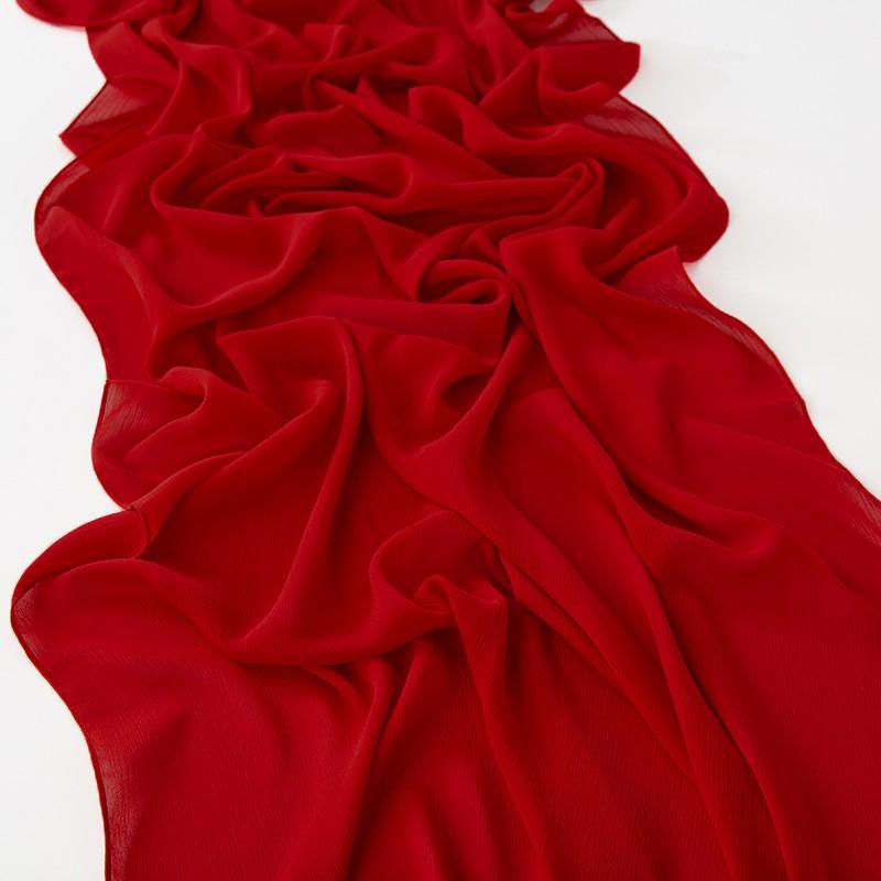 Little Crinkle Chiffon Hijab Good Stitching Solid Plain Scarf High Quality Premium Malaysian Women's Scarves Hijabs Long Shawl