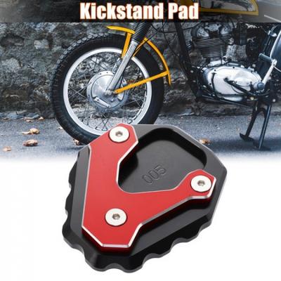 Motorcycle Kickstand Extension Side Stand Support Plate Red for Honda CB500X
