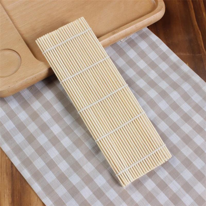 1pc Sushi Bamboo Rolling Mats Japanese Rice Paddles Tools Rice Mold Maker Roller Kitchen DIY Accessories