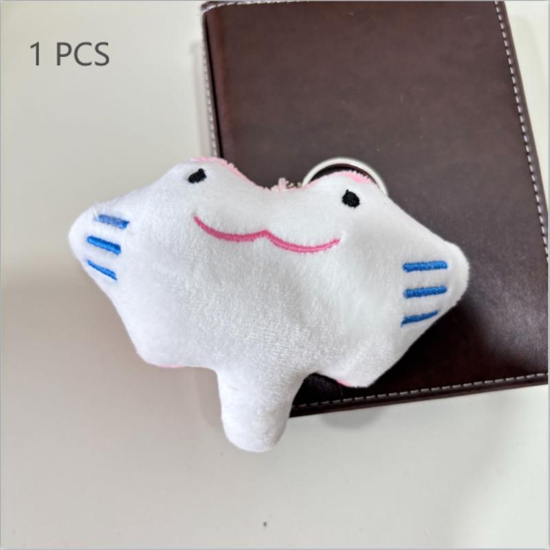 

1/2Pcs Cute Funny Pink Manta Ray Plush Toy Stuffed Doll Keychain Pendant Backpack Decoration Bag Hanging Ornaments Gifts Ragdoll 1 PCS