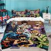 3PCS Jojo Bedding Set,Including 1pc Duvet Cover And 2pcs Pillowcases Perfect for Bedroom, Dormitory, Large size Fan Christmas gift