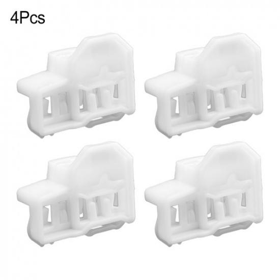 4PCS Window-Regulator Repair Kit Glass Holder Front Clamp for Passat 1996-2005