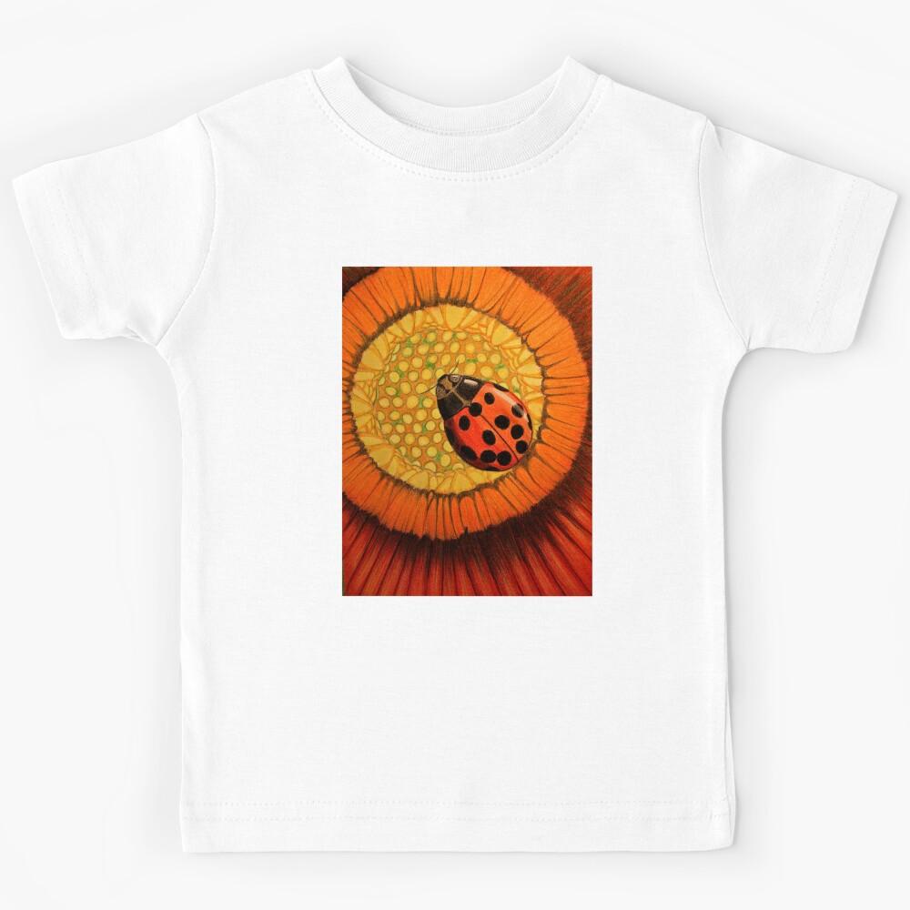 Lady Bug, Red Lady Bettle Kids T-Shirt 110