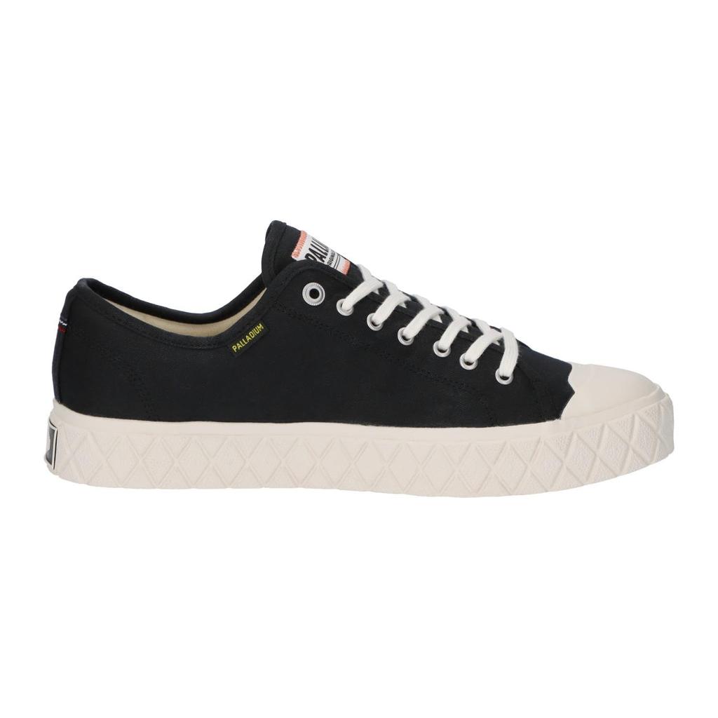 Palladium Low-Cut Sneakers, PALLA ACE CVS ORG BLACK/WHTCAP GRAY (053), Size 23.0 Cm