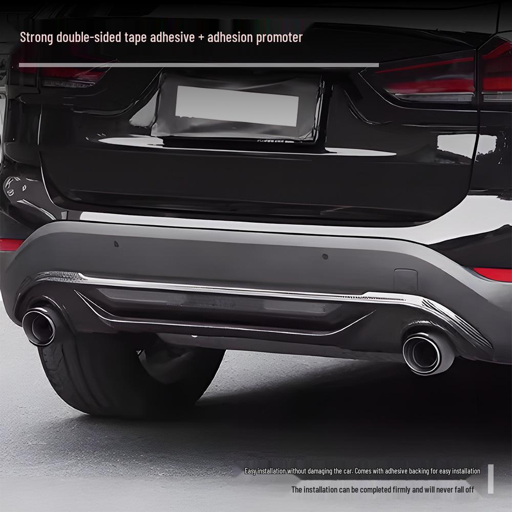 Gloss Black MP Style Rear Diffuser for BMW X1 (2016+) F48 F49 Car Modification