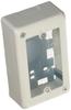 Single Switch Box DZA161W White Shallow Type