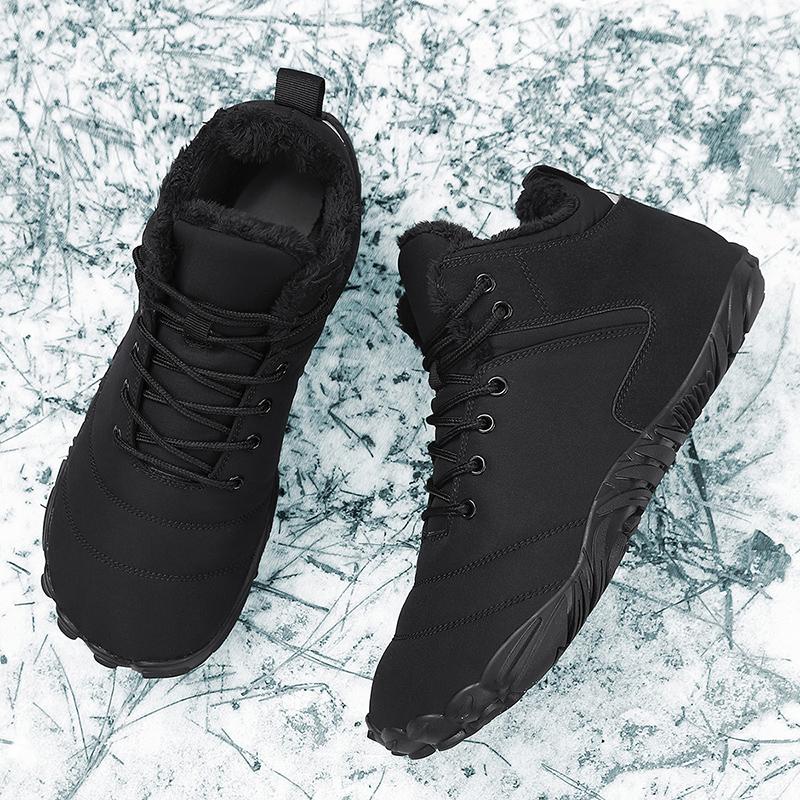 

Snow Ankle Boots for Men Winter Warm Cotton Soft Casual Shoes Women Outdoor Hiking Motorcycle Boots Couple Snow Shoes 36