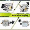 Vergaser für STIHL SR320 SR340 SR380 SR400 SR420 BR320 BR340 BR380 BR400 BR420