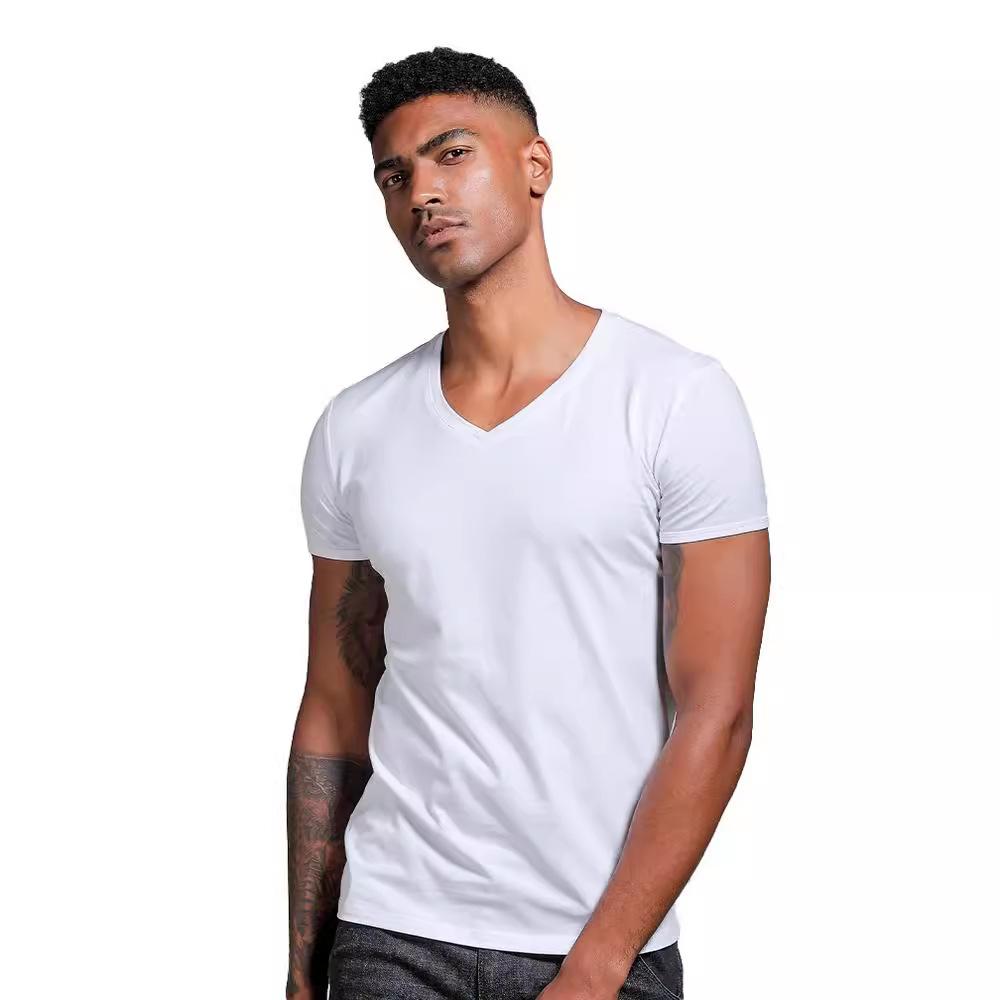 Men's Striped Cotton Blend Shirt