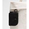 Lululemon Clippable Card Pouch  Glitter Black Gunmetal