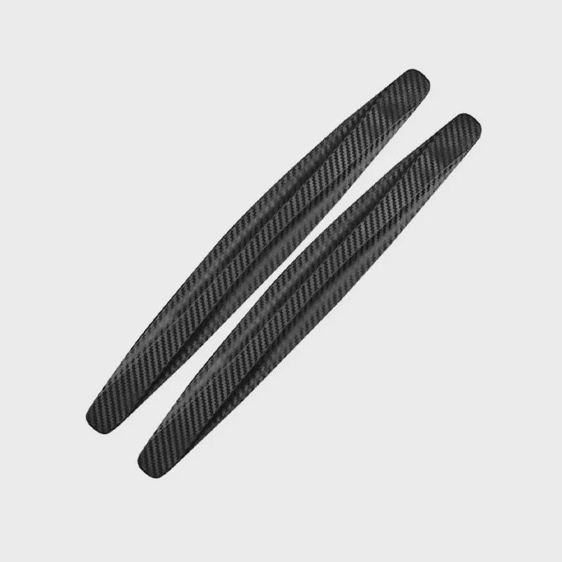Front and Rear Bumper Carbon Fiber Anti-Scratch Protection Strips