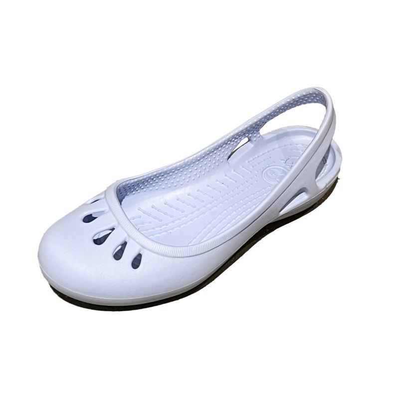 Damen Sommer Rutschfeste Clog-Sandalen: Klassische Melindi Strand- & Gartenschuhe, Übergröße