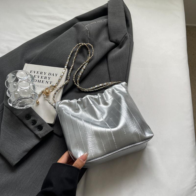 Trendy Street Style Pu Crossbody Bucket Bag For Women In 2024 Summer Fashion