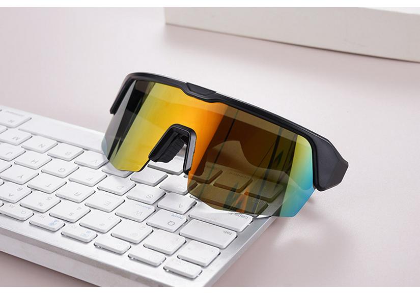 YJ006 Smart Cycling Sunglasses - Unisex Outdoor Sports Glasses with Bluetooth Calling & Music Feature