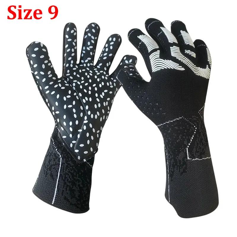 Latex-Torwarthandschuhe, verdickter Fußball, professioneller Schutz, Erwachsene, Teenager, Torwart, Fußball, Torwart-Fußballhandschuhe