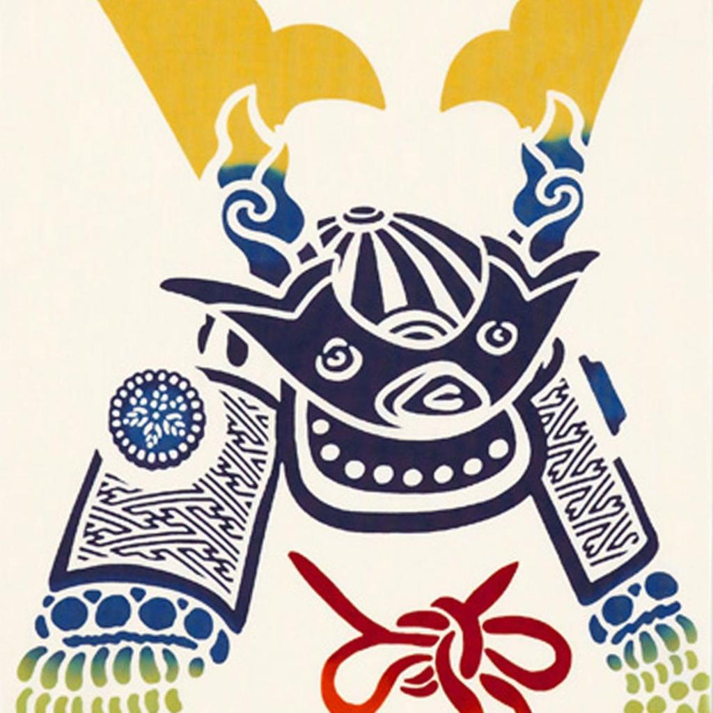 Miyamoto Kenema Hand Kabuto 35 X 90 Cm Towel, Ornament, 50241, Approx.