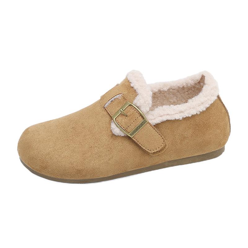 Thickly-lined and Durable All-purpose Thick-soled Shoes, Soft Cotton Shoes, Women's New Style Shoes