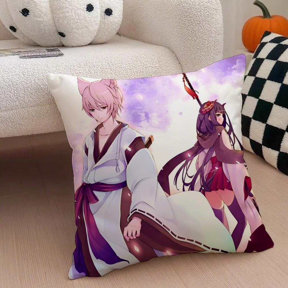 

SSFox Sservant SS Cushion Cover Throw Pillow Cover Hidden Button Durable Polyester Chair Cushion 30X30cm