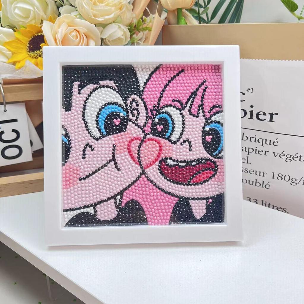 Children'S Diamond Painting Handmade Diy Masonry Painting Cartoon Diamond Sticker Bedroom Living Room Decorative Painting Photo Frame