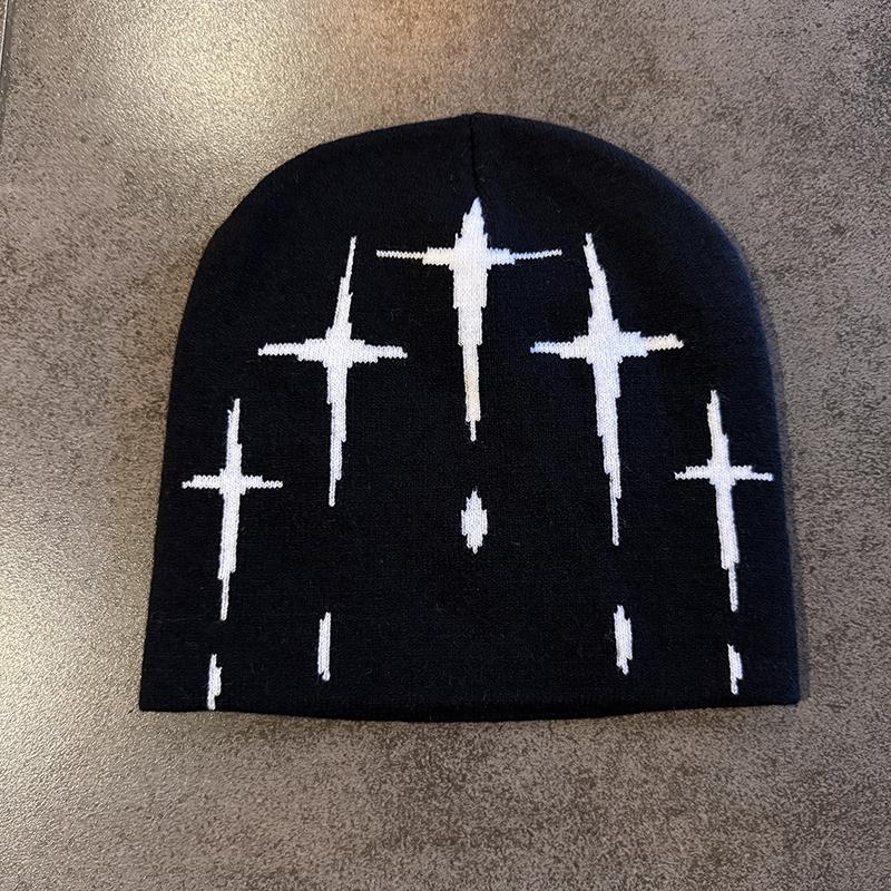 

1Pieces New Retro Niche Knitted Hat Women s Autumn And Winter Warm Pullover Cold Hat Mountaineering Scarf Christmas Gifts