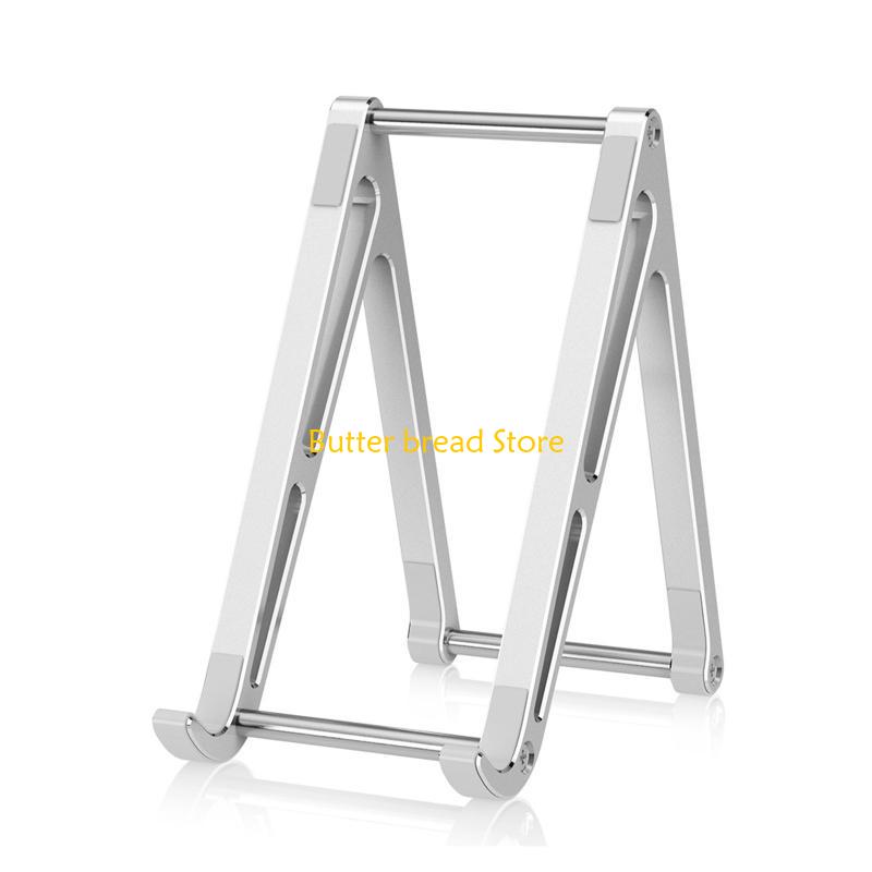 

W89C Smartphone Dock Mount Universal Tabletop Cradle Tablet Holder Triangular Cellphone Stand Support Detachable серебряный