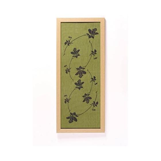 Arte Tenugui Frame ATF-8, Natural Wood Grain Finish, for Tenugui Towels (90x34cm), Wall Mountable (Vertical/Horizontal), Includes Hanging Hardware