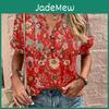 And Summer Styles Spring 10 Womens European And American Top Printed Fashion Short Sleeve Women
