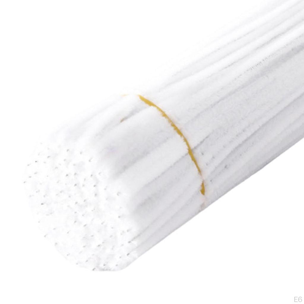 Pipe Cleaners Craft 8mm Chenille Tube for Children Accessories DIY Bouquet Handmade Material
